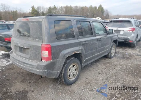 2016 Jeep Patriot Sport из США, поврежденный, VIN 1C4NJRBB3GD692523